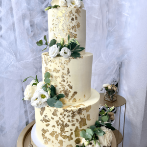 Tarta nupcial Eustoma